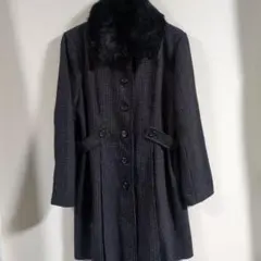 PENNY JULE ファー襟コート