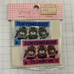 【1985年・SANRIO】　当時物　ファンカムアライブ　ソーイングラベル