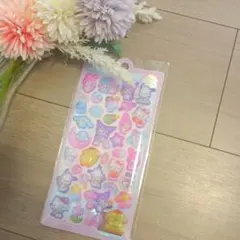 ボンボンドロップシール　マイメロ　キティちゃん　キキララ　クロミ　シール