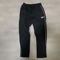 SRG075 Reebok ブラック スウェットパンツ M