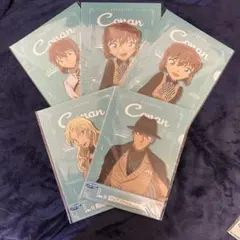 セガラッキーくじ　名探偵コナン　クリアファイル　セット