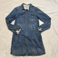 Lee/デニム/長袖ワンピース　サイズM