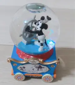 Disney スノードーム　蒸気船ウィリー　ミッキーのサムネイル