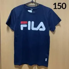 新品★FILA フィラ　半袖Tシャツ　150　ネイビー　綿100%