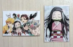 ☆鬼滅の刃☆全集中展 幕間画 ポストカードセット 壱
