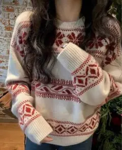 クリスマス ニット