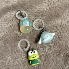 サンリオ　めじるしアクセサリー　ハンギョドン　シナモロール　ケロッピ　まとめ売り