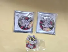 鬼滅の刃 AGF 2025 ランダムレリーフメタル缶バッジ 童磨 セット