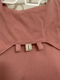 BeBe ピンク ストライプ 袖 セットアップ100cm