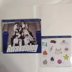 INI 1stアルバム Awakening CD 通常版 ステッカー