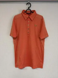 PUMA ゴルフ 半袖ポロシャツ オレンジXL