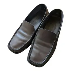 TOD’S トッズ レザー ローファー ダークブラウン 35½ レディースのサムネイル