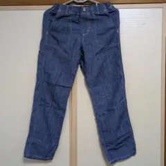 EDWIN キッズ デニム ストレートパンツ 160cm