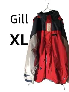 海外古着♡ギル　マウンテンパーカー レッド/ネイビー/グレー　スノボ　アウトドア