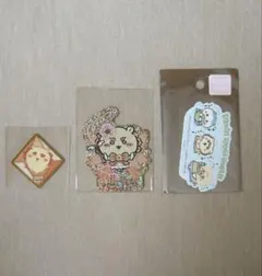 ちいかわ シーサー ステッカー まとめ売り 3枚セットのサムネイル