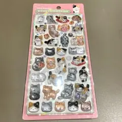 クーリア　新作　ボンボンドロップシール 和柄　猫　新品　正規品