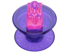 【新品未使用品】✨PopSockets PopGrip 3D グミベア パープルのサムネイル
