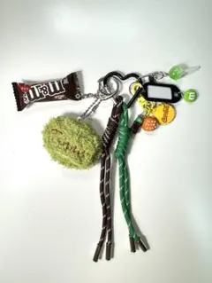 じゃらじゃらキーホルダー　キャンディー　コーラ　ハンバーガー　バッグチャーム