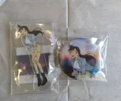 名探偵コナン セガくじ 蘭 E賞 アクスタ I賞 缶バッジ