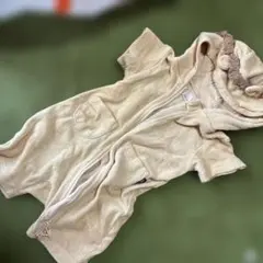 petit main フード付きロンパース 70