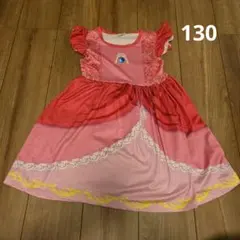130サイズ ピンク ノースリーブワンピース