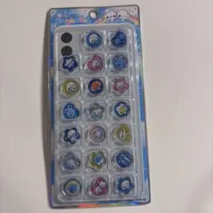 【ラス1】おはじきシール　あわわちゃん