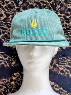 未使用ロレックス　非売品　キャップ　グリーンサテン地調 2026年最新】ROLEX メンズ キャップの人気アイテム - メルカリ