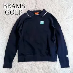 美品 BEAMS GOLF スウェットトレーナー 日本製 プルオーバー ロゴ刺繍