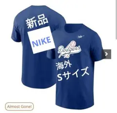 新品 NIKE ロサンゼルス・ドジャース ビッグロゴ 半袖Tシャツ 大谷翔平