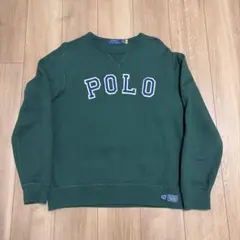 POLO RALPH LAUREN ダークグリーン スウェット M