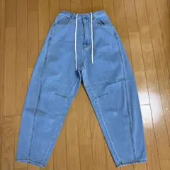 美品ニコアンド　コットン3Dパンツアソート　デニムパンツ