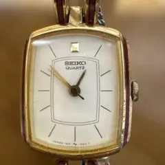 セイコー腕時計　スクエア　レディース　ブレスウォッチ