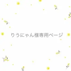 りうにゃん様専用ページ