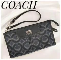 極美品♡COACH Madison 希少 ウォレット クラッチ リストレット
