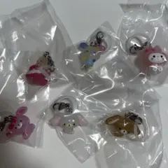 サンリオキャラクターズ ゆるっとめじるしアクセサリー　コンプリート