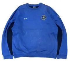 03ー04 NIKE インテル archive フロントパッチ クルーネック