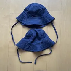 H&M ベビーハット お揃い 3〜4歳 2点セット双子　年子