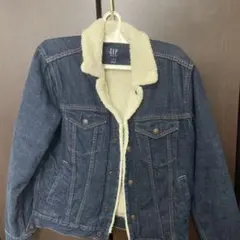 GAP デニムジャケット ボア付き