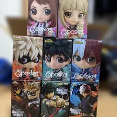 まとめ売り ヒロアカ フィギュア Qposket 8体セット