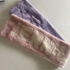 JENNI Love ロゴ入りマフラー　ピンク　パープル