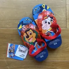 新品・タグ付き★ パウパトロール ビーチサンダル ビーサン プール 海 キッズのサムネイル