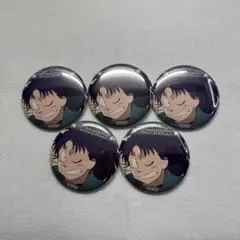 忍たま乱太郎　七松小平太　缶バッジ　5個セット