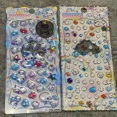 国内正規品 プチドロップステッカー ぷくぷくあわわちゃん 2枚セット　あわわ