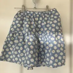 紺色ハーフパンツ　キュロット　ボトムス　150㎝