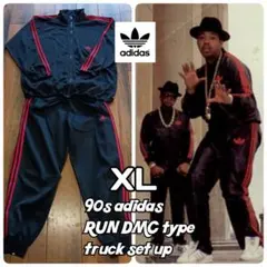 90s adidas トラックジャケット セットアップ ジャージ ビンテージ