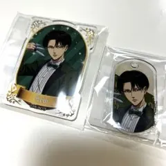 進撃の巨人 Eurekaくじ リヴァイ アクリルキーホルダー アクリルバッジ