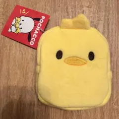 ポチャッコ　ケース付きエコバッグ（ポチャッコ 大好きピーちゃんズ）　サンリオ