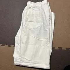 UNIQLO ホワイト ストレートパンツ Mサイズ