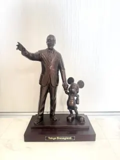 2022年ウォルトディズニー ミッキー ブロンズ像 パートーナーズ像 フィギュア 2026年最新】ウォルト像の人気アイテム - メルカリ