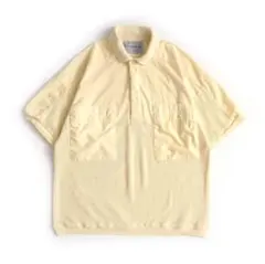 ヨーロッパ古着 90s Exceptions by D.S.I イエローポロのサムネイル